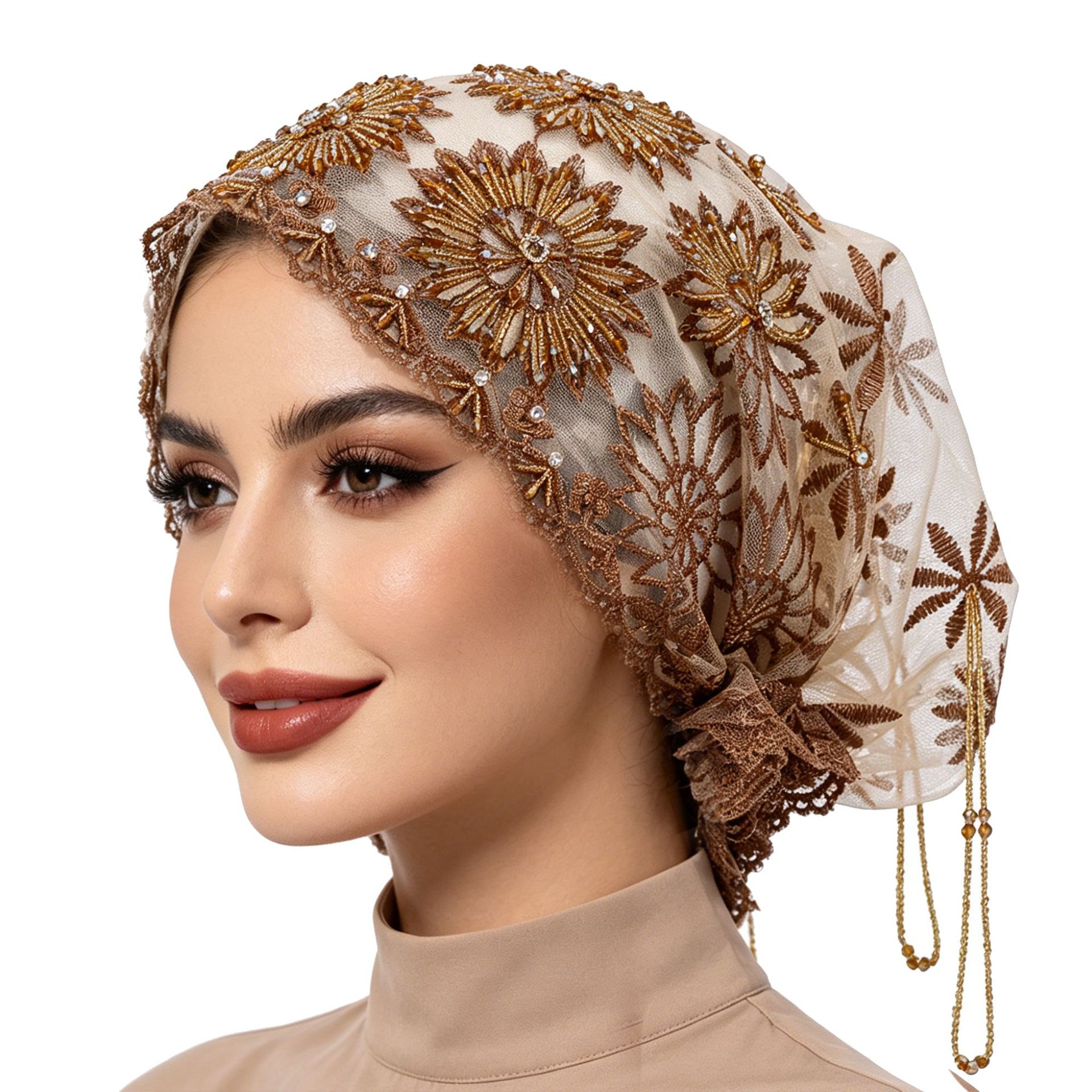 Women's Hijab Hats Muslim Eleg - Women Fashion Hats recensie en prijs