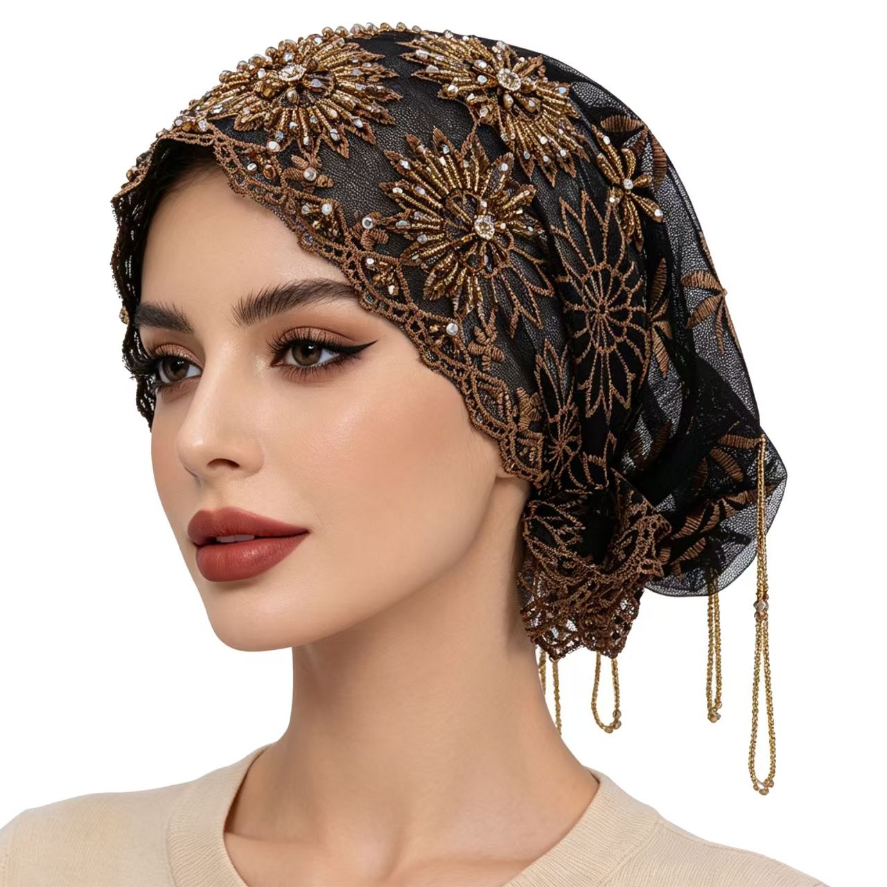 Women's Hijab Hats Muslim Eleg - Women Fashion Hats recensie en prijs