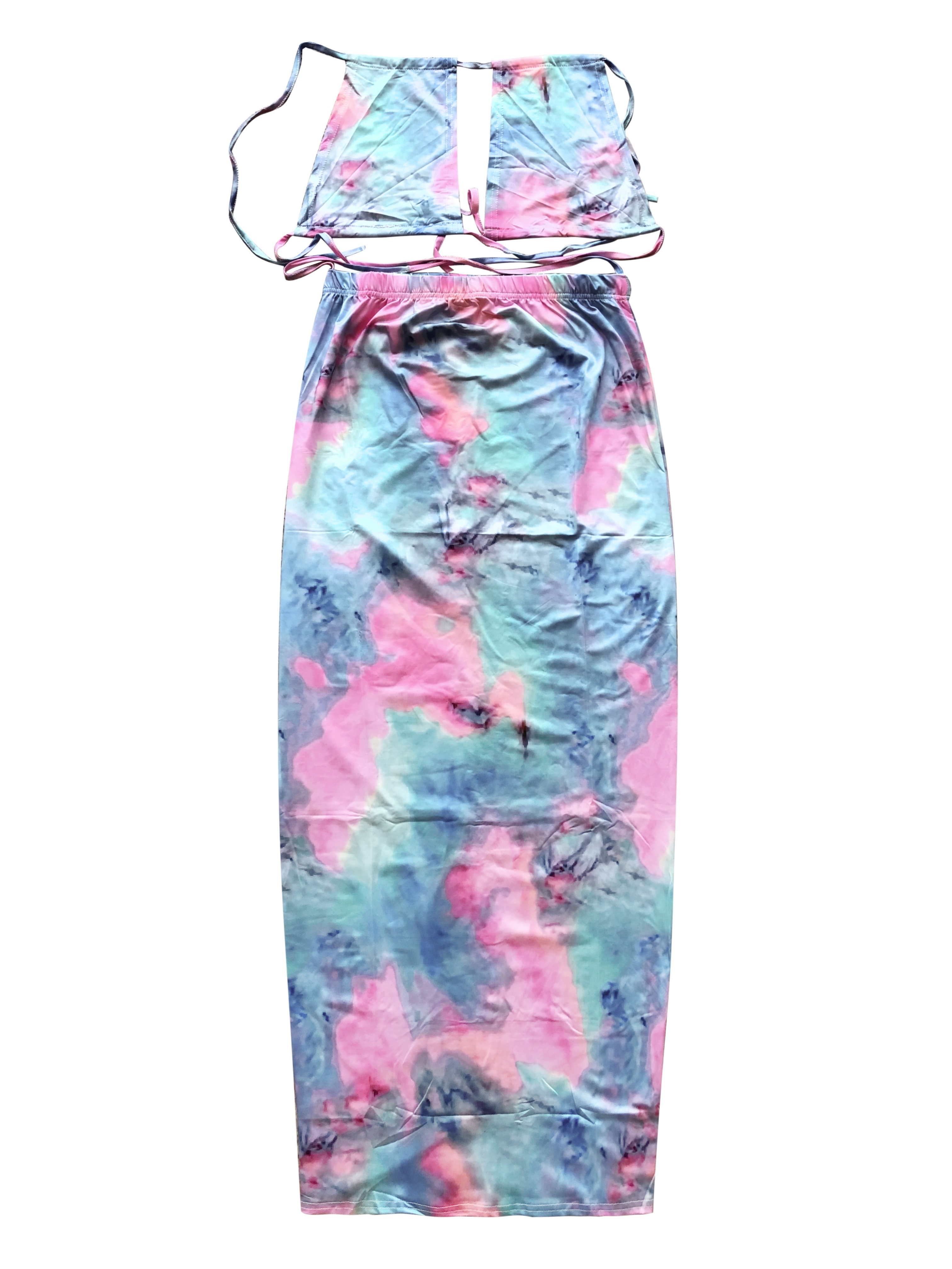 Tie Dye Sexy Two-piece Set, Ha - Tie Dye Two Piece recensie en prijs