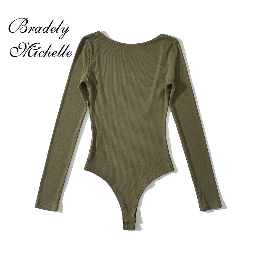 Women's Sexy Clothing Long-sle - Turtleneck Bodysuit recensie en prijs