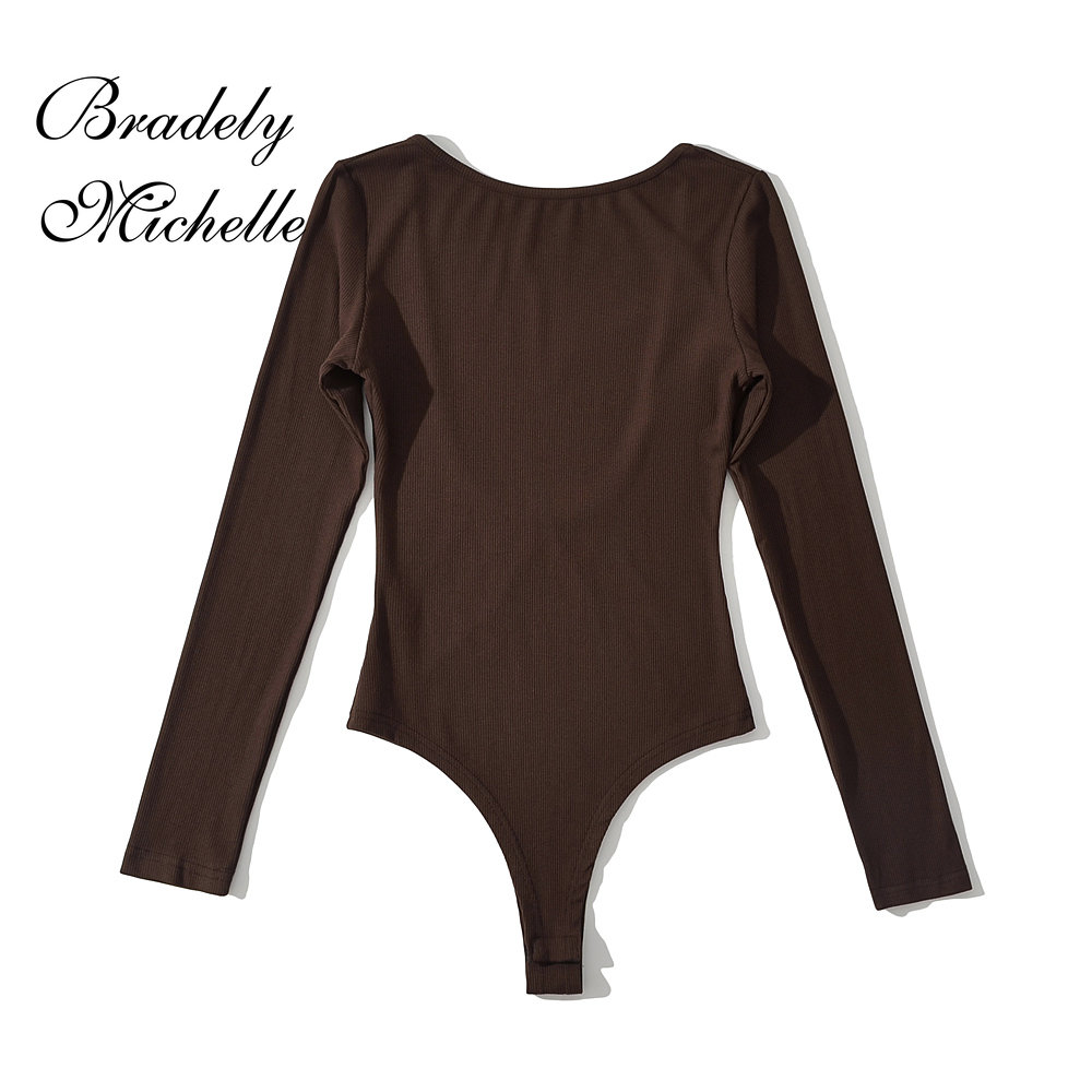 Women's Sexy Clothing Long-sle - Turtleneck Bodysuit recensie en prijs