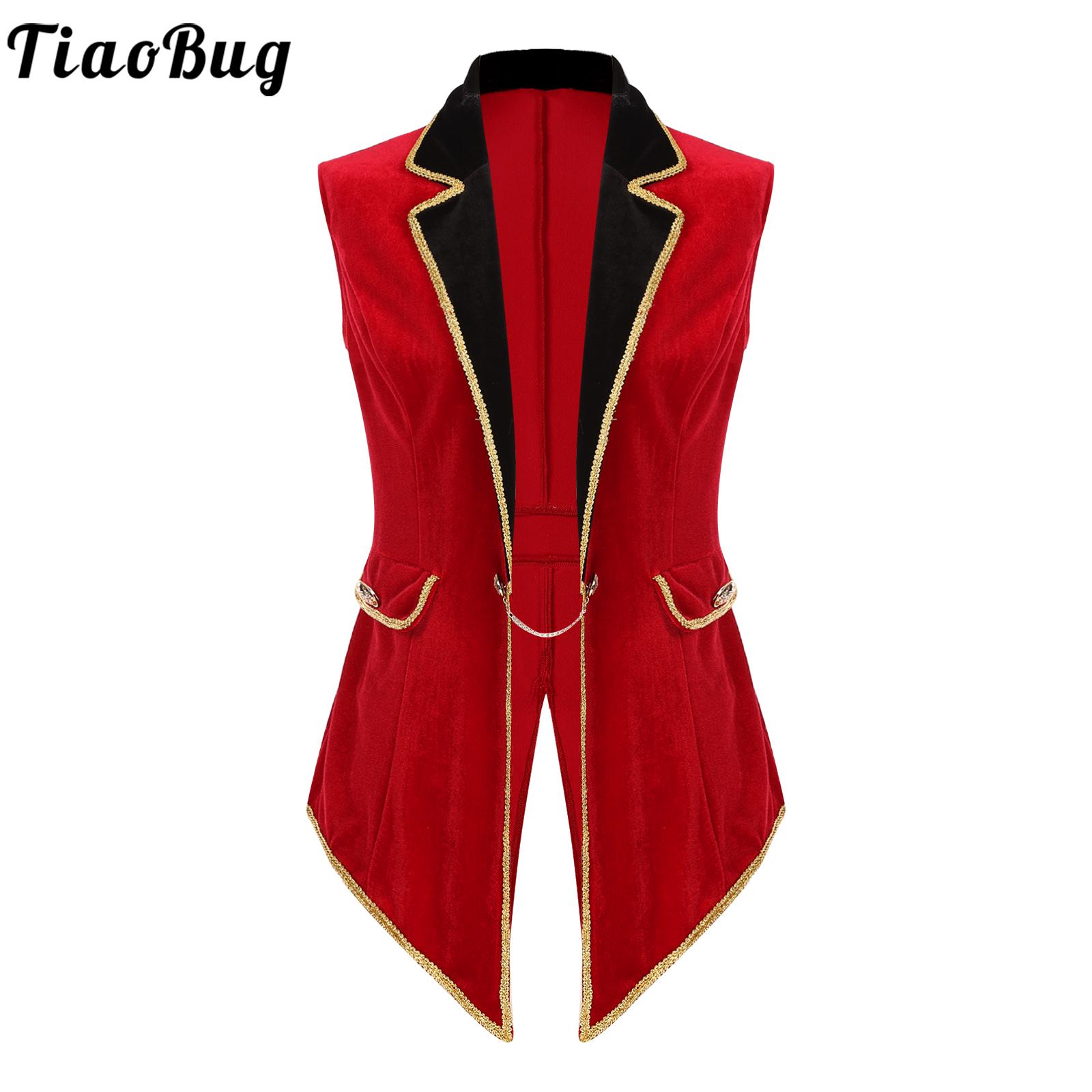 Womens Circus Ringmaster Costu - Velvet Blazer Women recensie en prijs