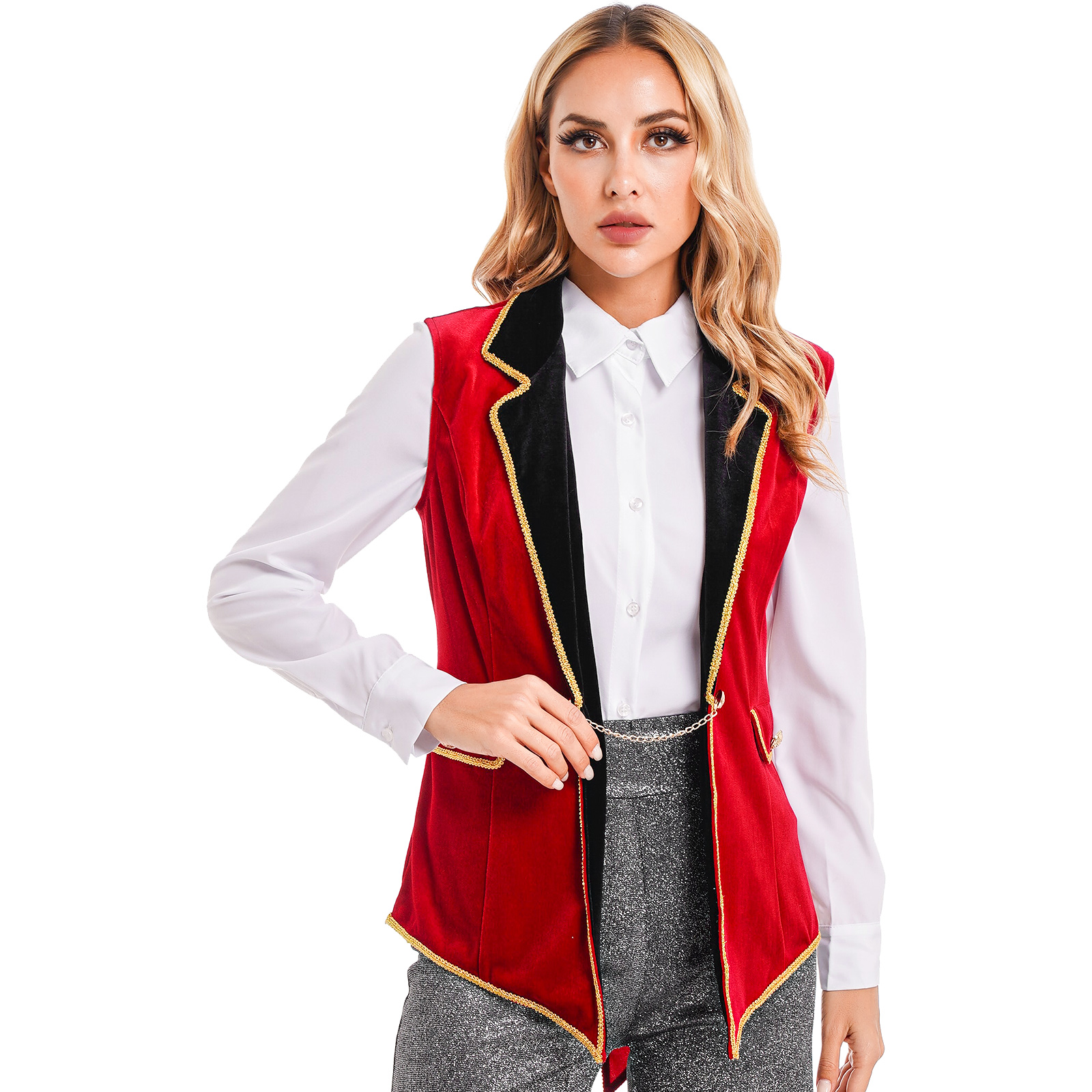 Womens Circus Ringmaster Costu - Velvet Blazer Women recensie en prijs