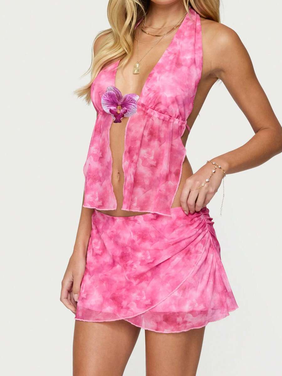 Womens Tie Dye Two Piece Set H - Tie Dye Two Piece recensie en prijs