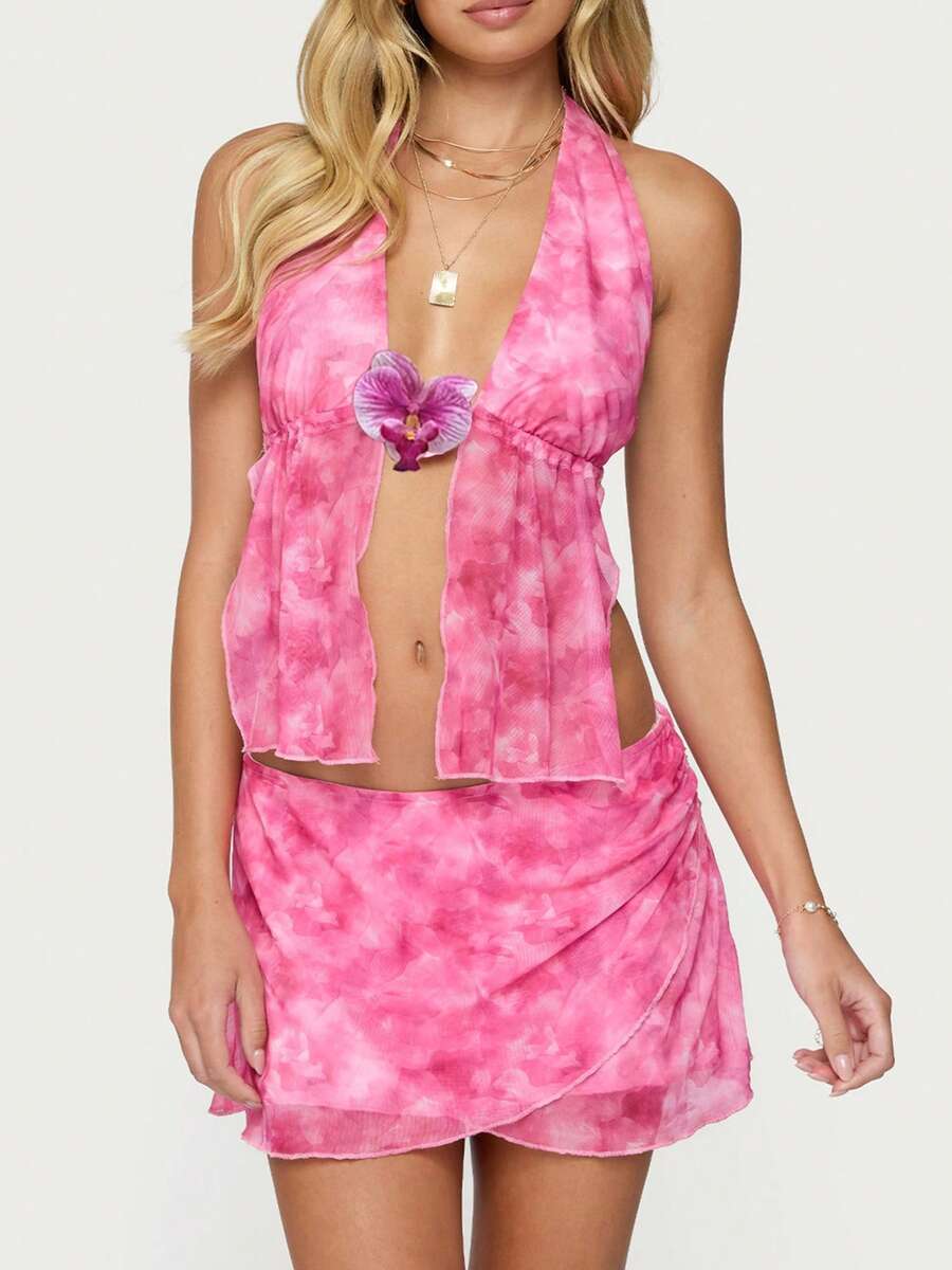 Womens Tie Dye Two Piece Set H - Tie Dye Two Piece recensie en prijs