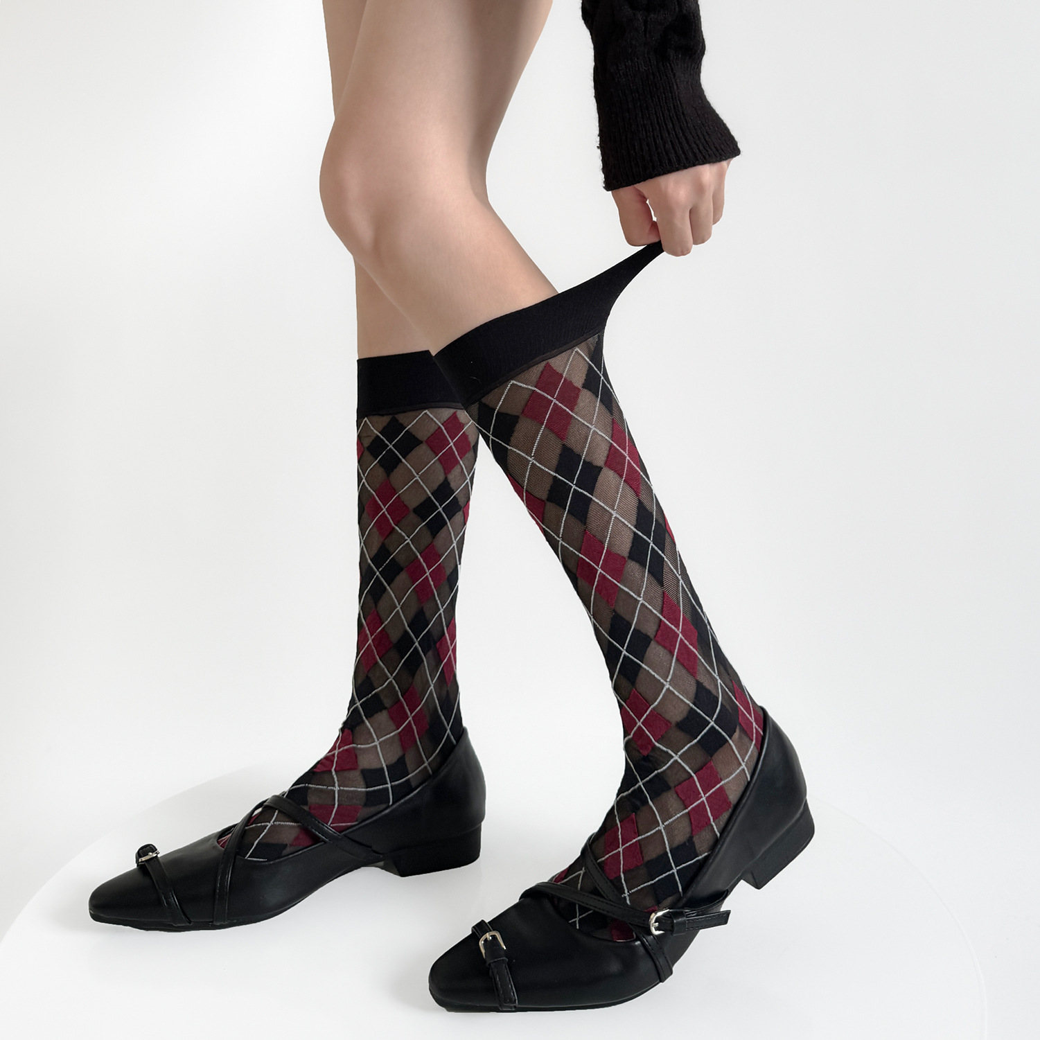 Women Socks College Style Plai - Velvet Blazer Women recensie en prijs