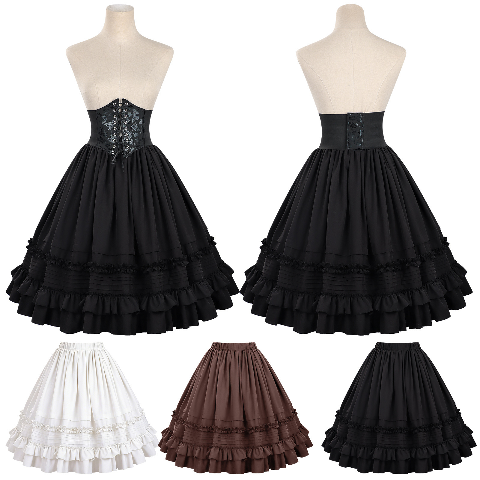 Women Medieval steampunk Layer - Corset Top Boned recensie en prijs