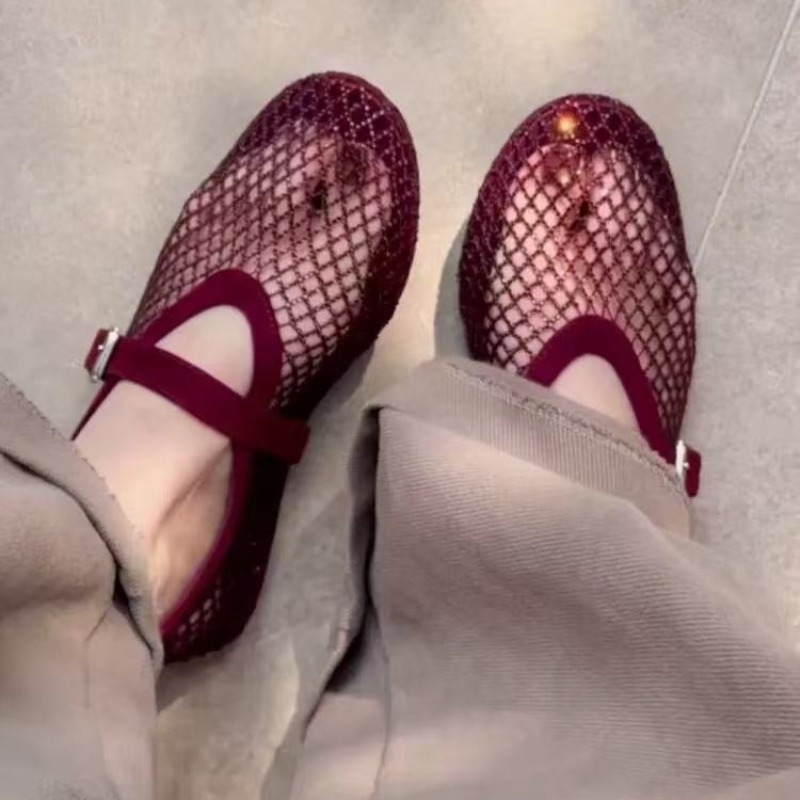 Hollow Rhinestone Baotou Sanda - Women Fashion Heels recensie en prijs