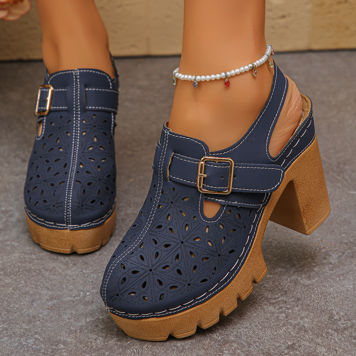Large Size Women's Thick Heel  - Women Fashion Hats recensie en prijs