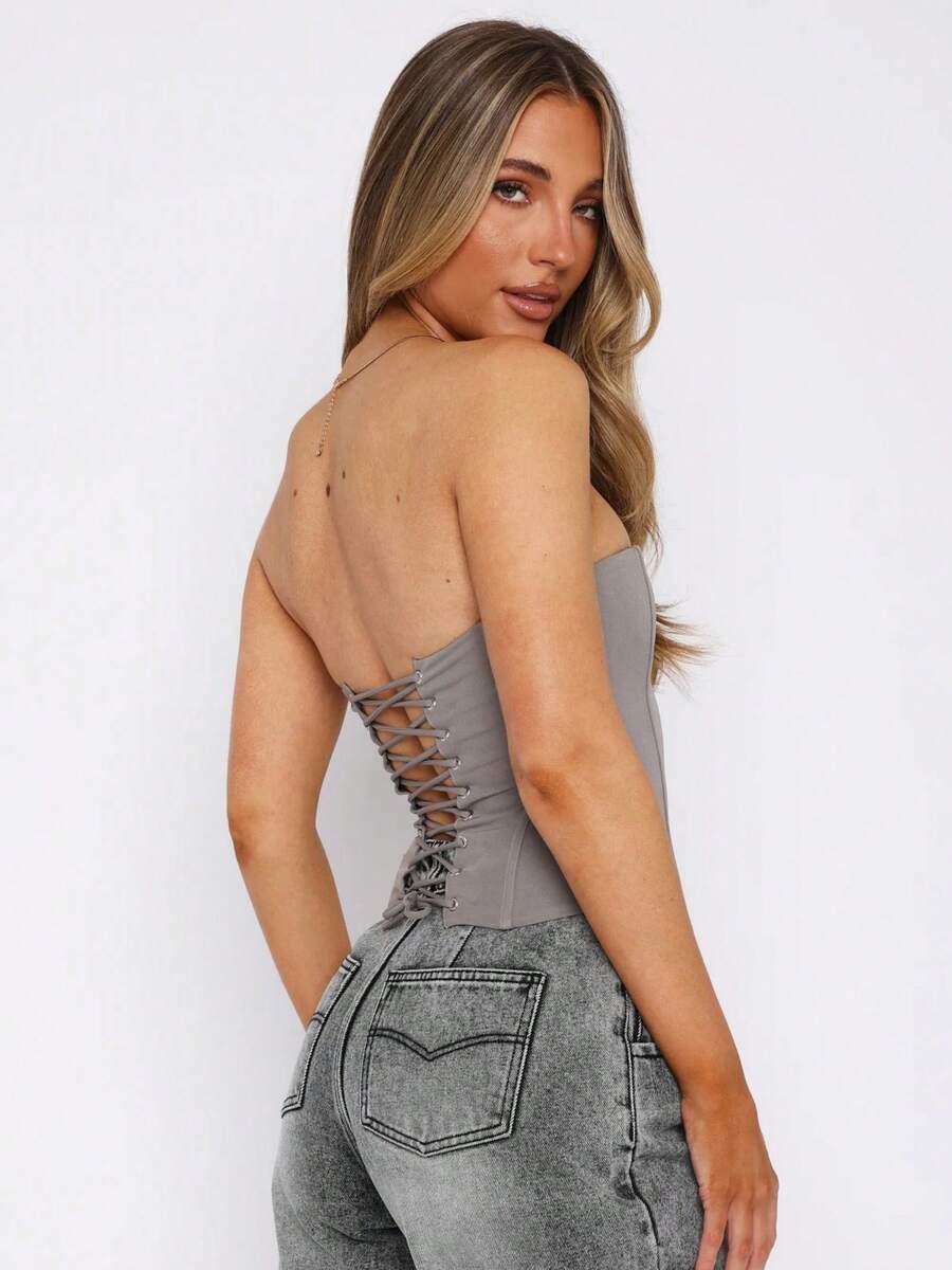 Women Strapless Bustier Corset - Corset Top Boned recensie en prijs