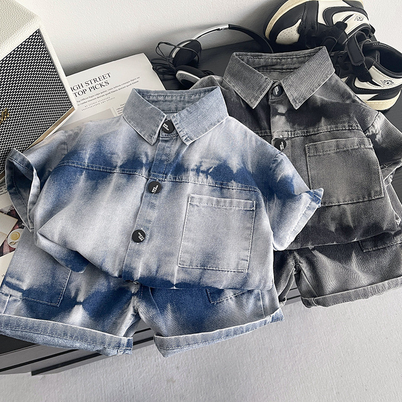 Summer Tie Dye Denim Shirt And - Tie Dye Two Piece recensie en prijs