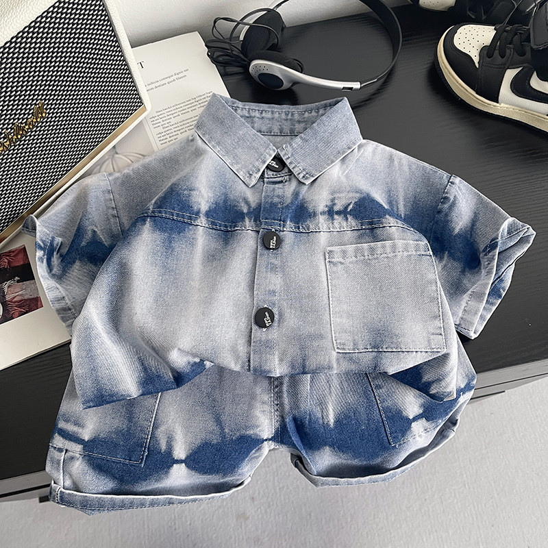 Summer Tie Dye Denim Shirt And - Tie Dye Two Piece recensie en prijs