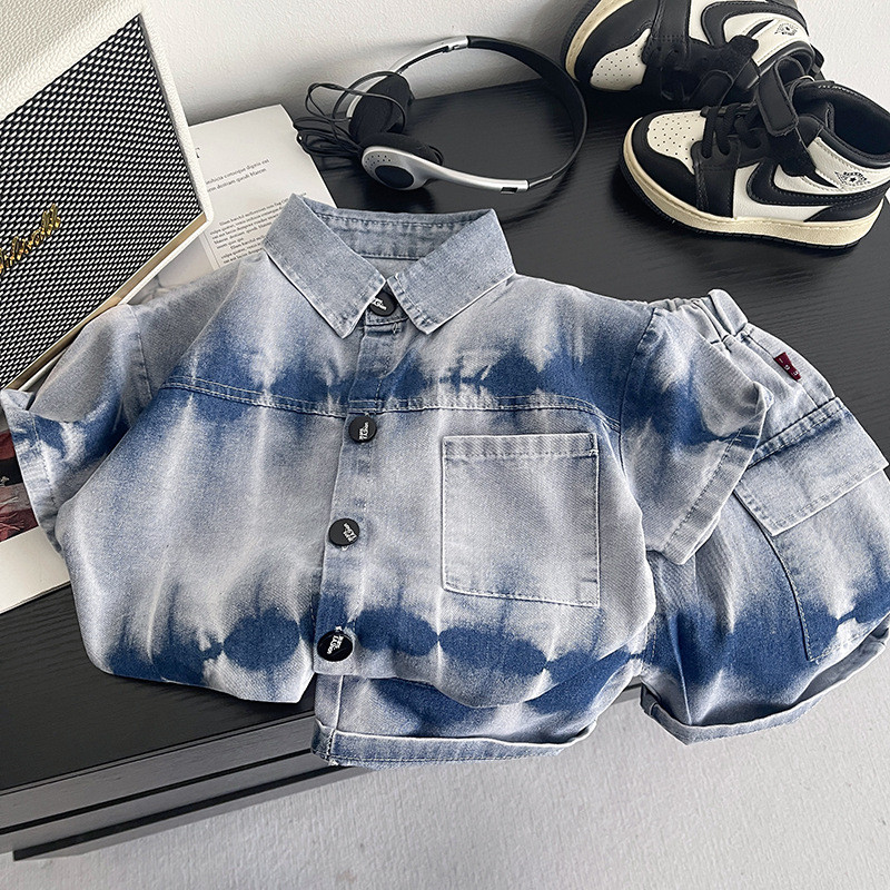 Summer Tie Dye Denim Shirt And - Tie Dye Two Piece recensie en prijs