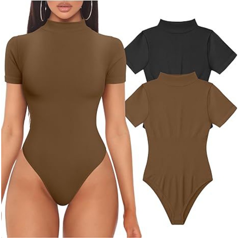 Short Sleeve Turtleneck Bodysu - Turtleneck Bodysuit recensie en prijs