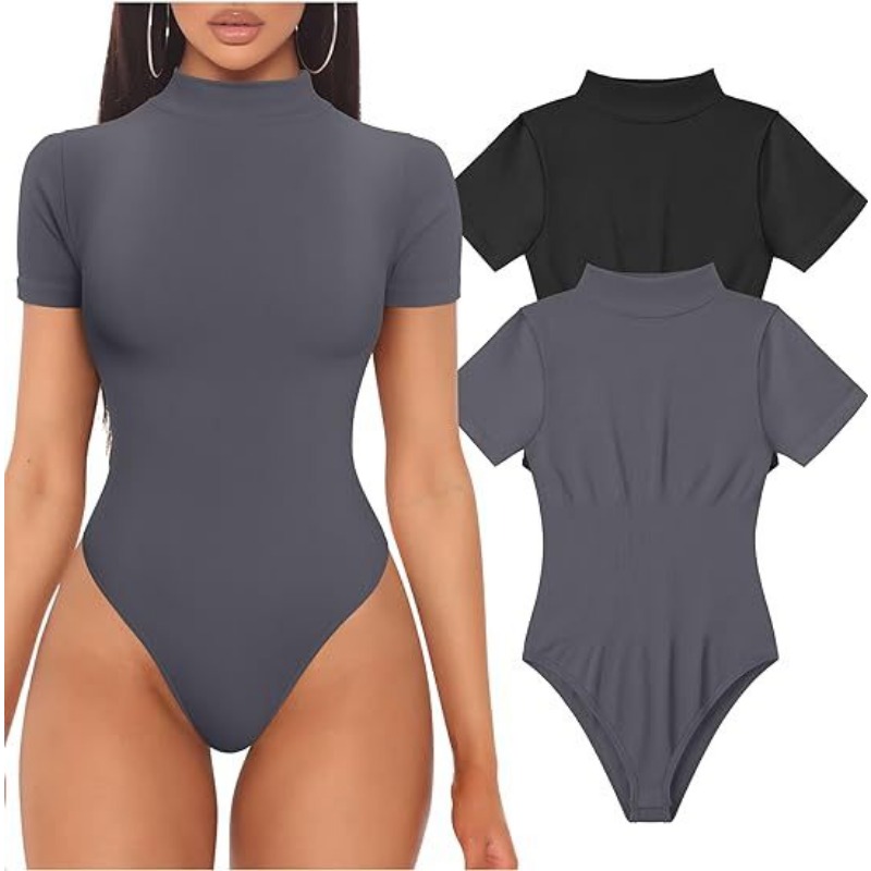 Short Sleeve Turtleneck Bodysu - Turtleneck Bodysuit recensie en prijs