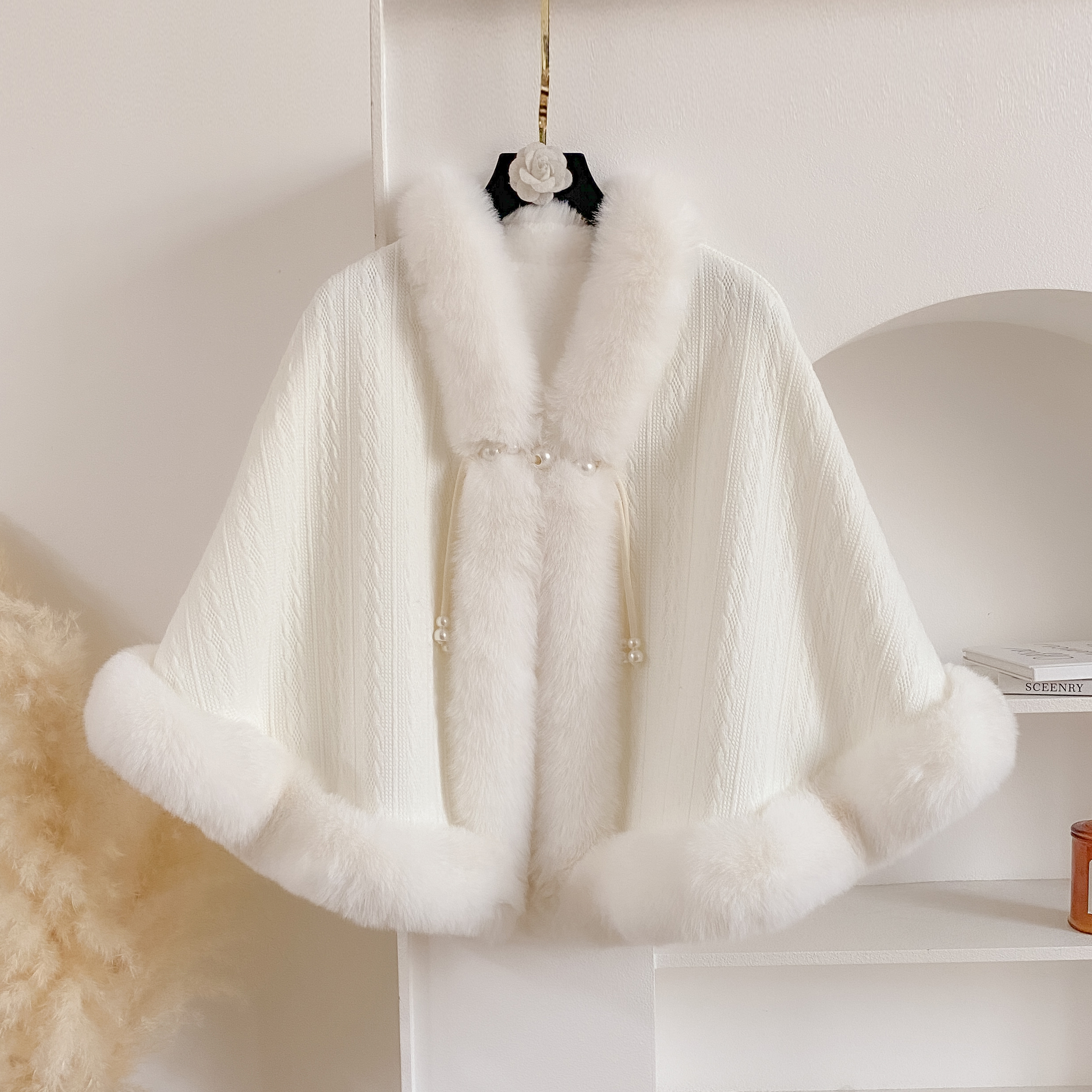 2024 New Winter Solid Poncho T - Women'S Fashion Poncho recensie en prijs