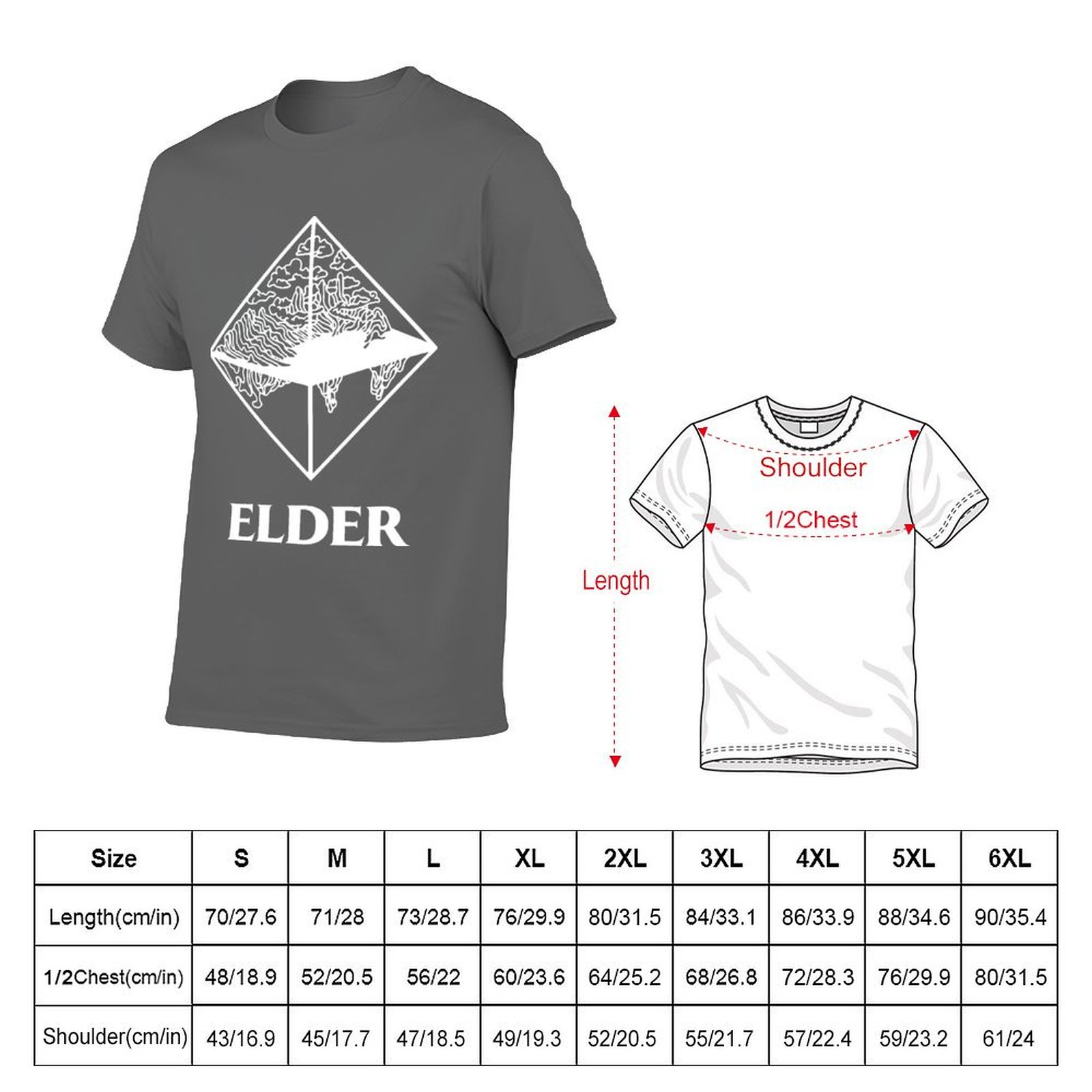 Elder Band Logo White T Shirt  - Women Fashion Png recensie en prijs