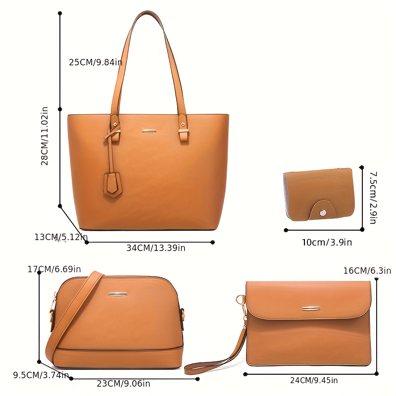 4pcs Fashion Women's Bag Sets  - Crossbody Bag Women recensie en prijs