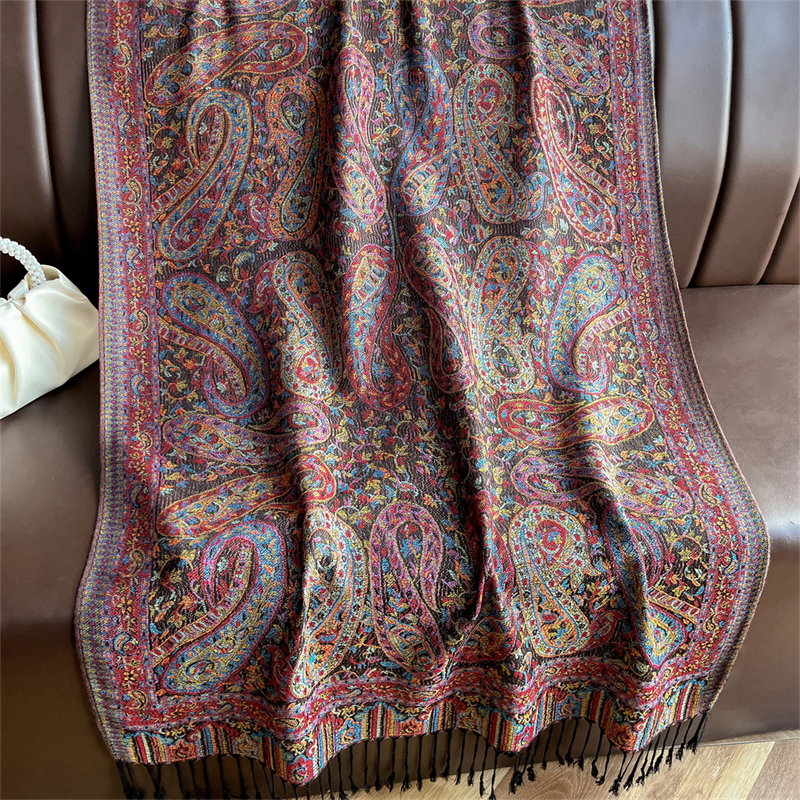 Luxury Embroidery Cashmere Win - Women'S Fashion Poncho recensie en prijs