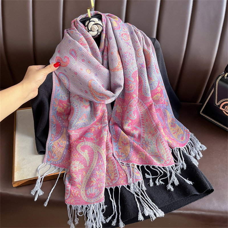 Luxury Embroidery Cashmere Win - Women'S Fashion Poncho recensie en prijs