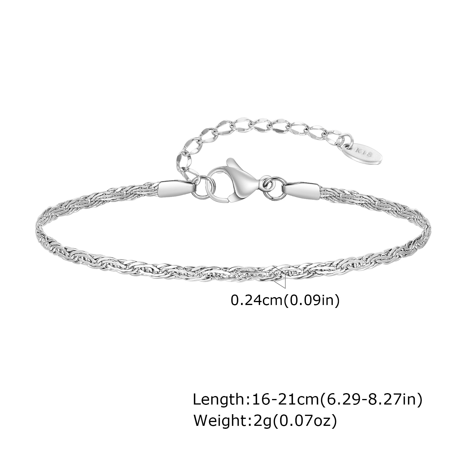 16-21CM Adjustable Bracelets G - Women'S Fashion In The 1940S recensie en prijs