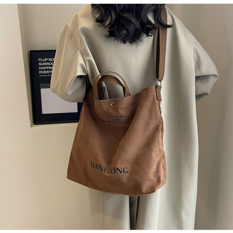 Canvas bag for women large cap - Women Fashion Over 40 recensie en prijs