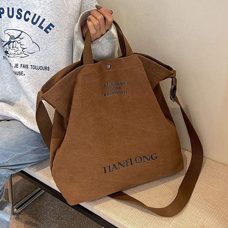 Canvas bag for women large cap - Women Fashion Over 40 recensie en prijs