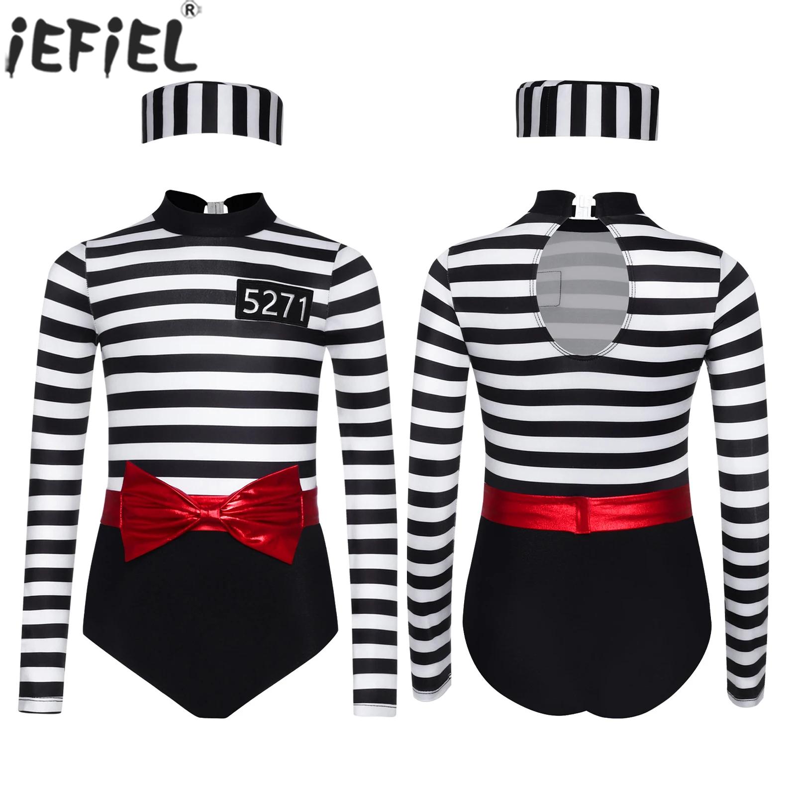 Teen Girls Halloween Prisoner  - Turtleneck Bodysuit recensie en prijs