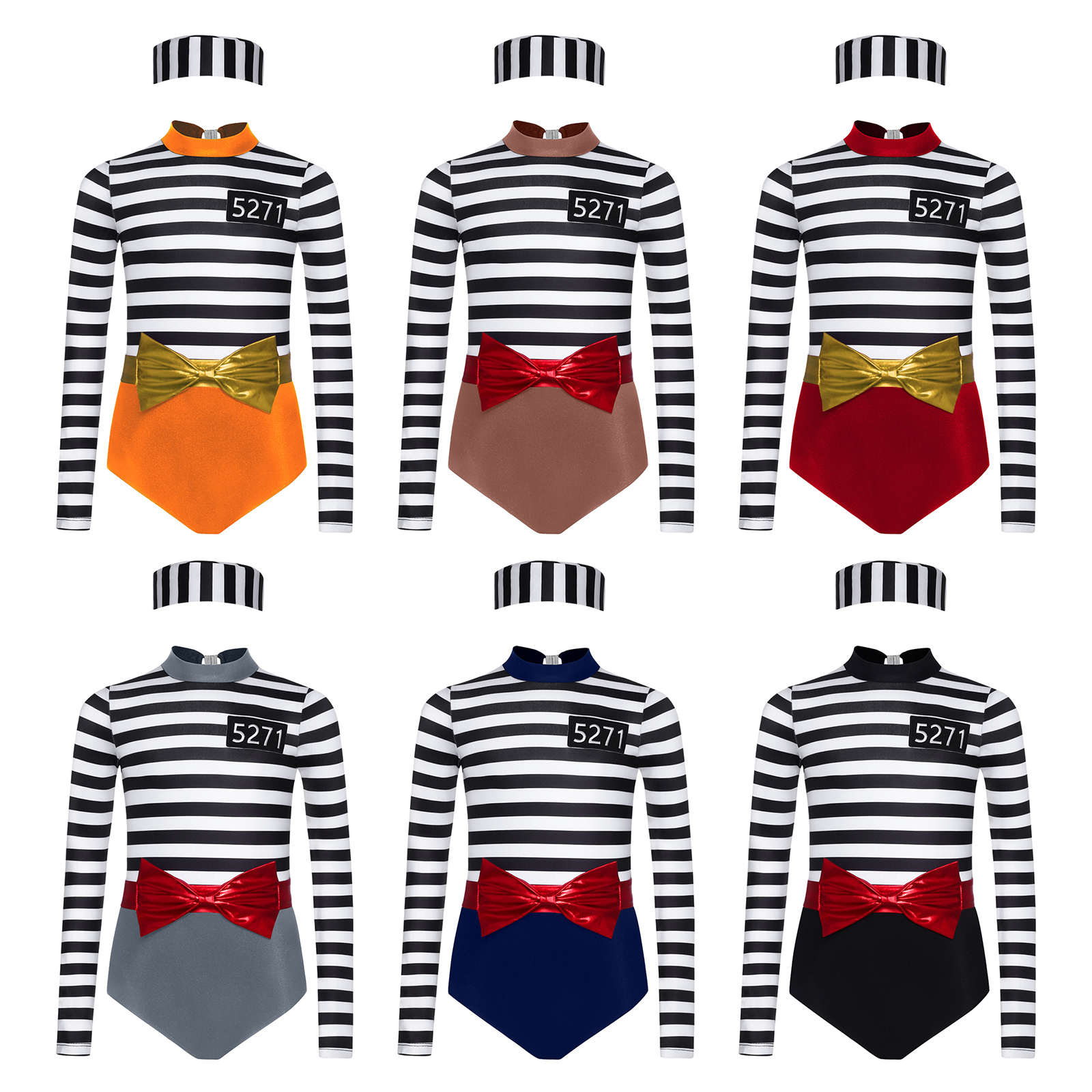 Teen Girls Halloween Prisoner  - Turtleneck Bodysuit recensie en prijs